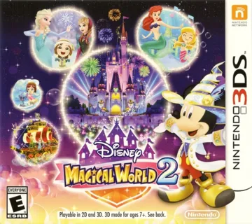 Disney Magical World 2 (USA) box cover front